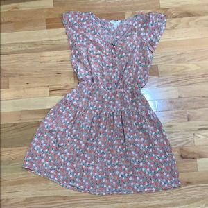 Lands’ End Canvas size 4 100% silk dress